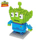 Figurine en brique Toy Story™ Alien - Nano Bricks LBOYU - 250 pièces 10cm