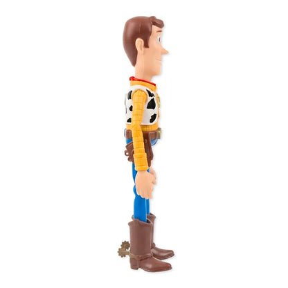 Figurine Woody Toy Story PVC - détail shérif cow-boy chapeau tenue classique rouge jaune 13cm