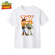 T-shirt Toy Story™ Woody et Buzz - Personnages Colorés - Blanc Enfant